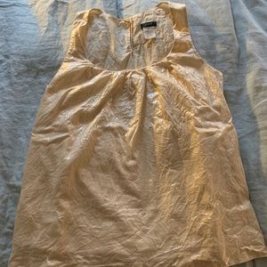 Champagne J. Crew blouse